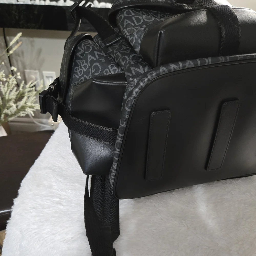 🔥 Dolce & Gabbana Coated jacquard backpack BRAND NEW 🔥